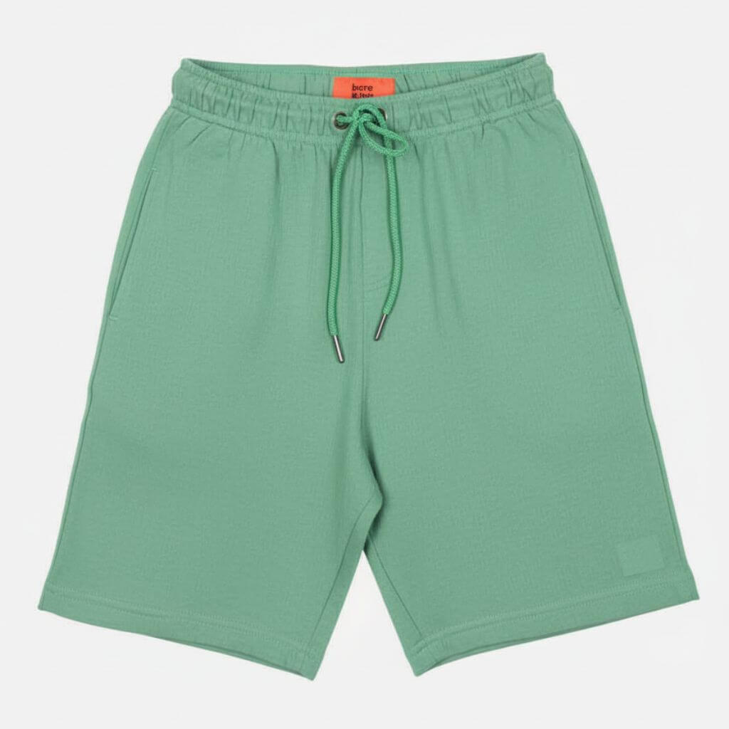 The Forest Green French Terry Shorts