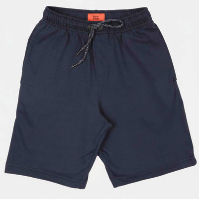 The Mid Night Blue French Terry Shorts