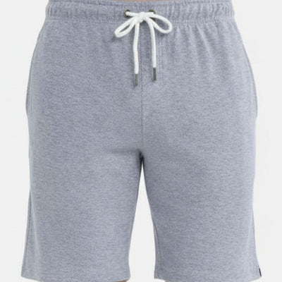 The LightGray French Terry Shorts