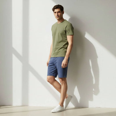 The Blue Sail French Terry Shorts