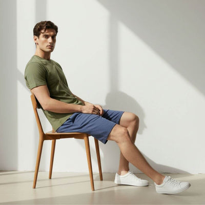 The Blue Sail French Terry Shorts