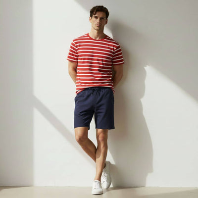The Oxford Blue French Terry Shorts