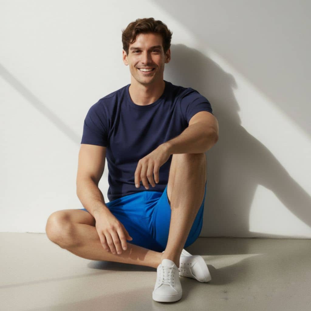 The Dodger Blue French Terry Shorts