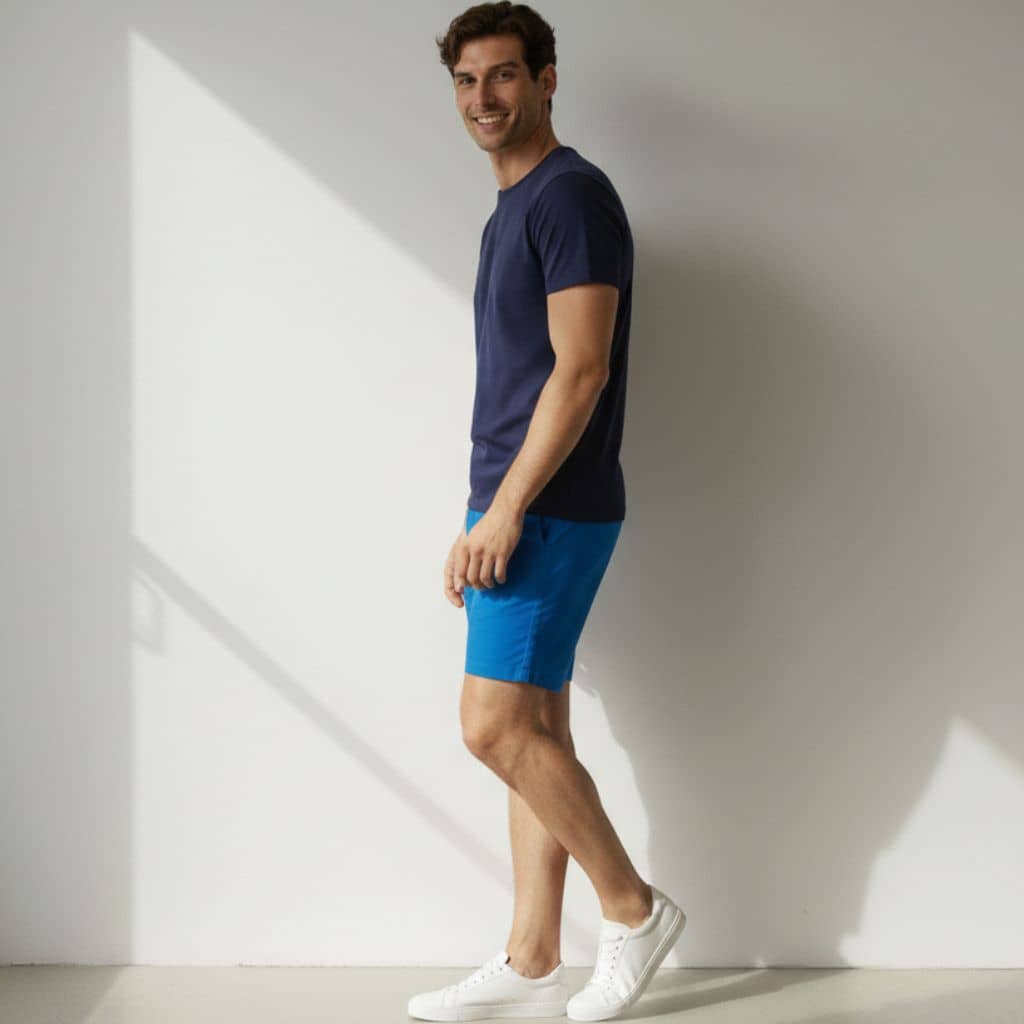 The Dodger Blue French Terry Shorts