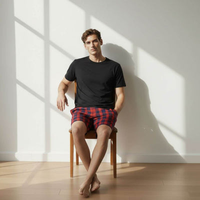 The Great Windowpane Plaid Boxer