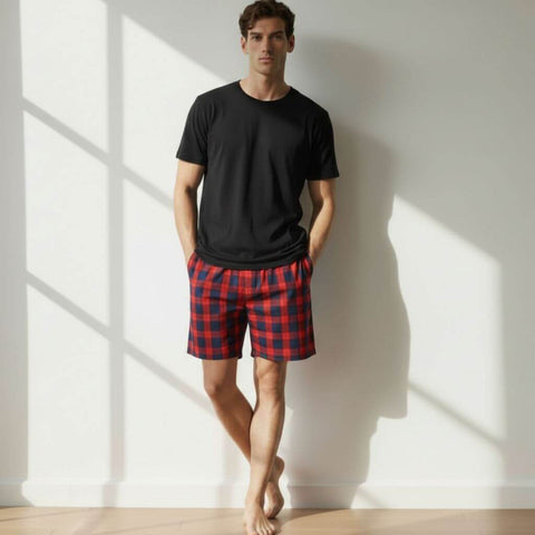 The Great Windowpane Plaid Boxer