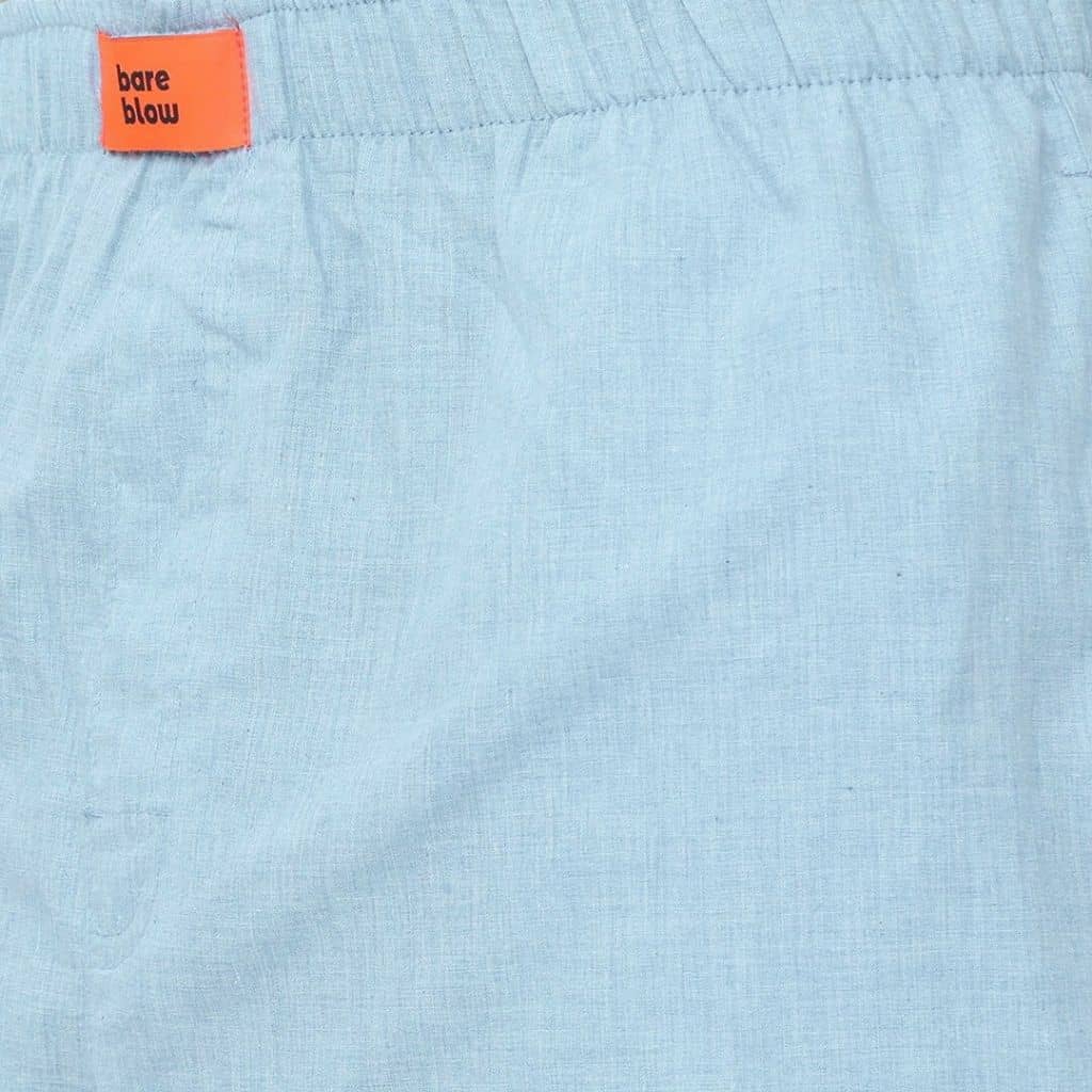 The Light Sky Blue Solid Boxer