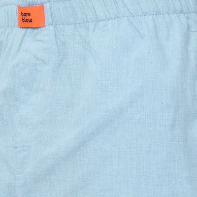The Light Sky Blue Solid Boxer