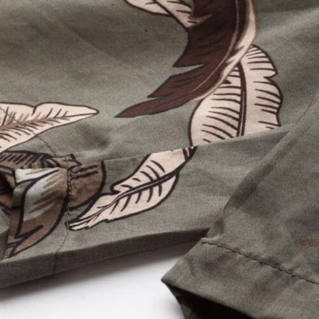 The Banana leaves Army Cotton Boxer Shorts