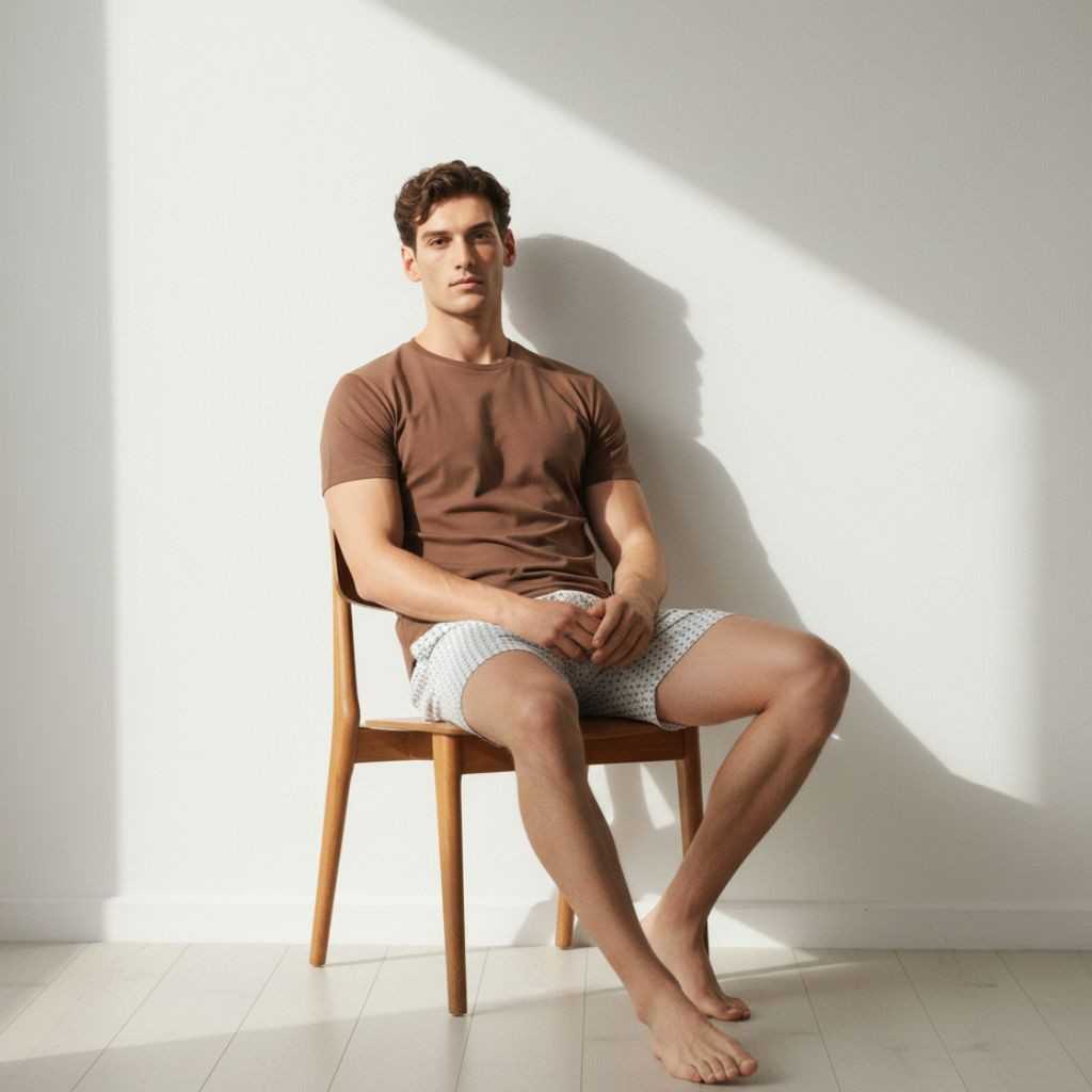 The Polka White Cotton Boxer Shorts