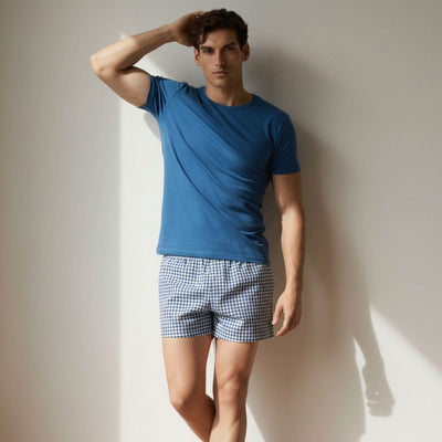 The Gingham Multi Cotton Boxer Shorts