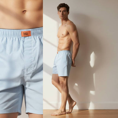 The Oxford Solid Cotton Boxer Shorts