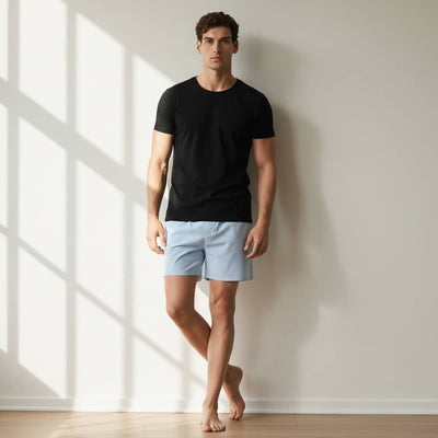 The Oxford Solid Cotton Boxer Shorts