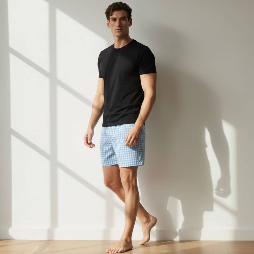 The Great Shepherd Check Boxer