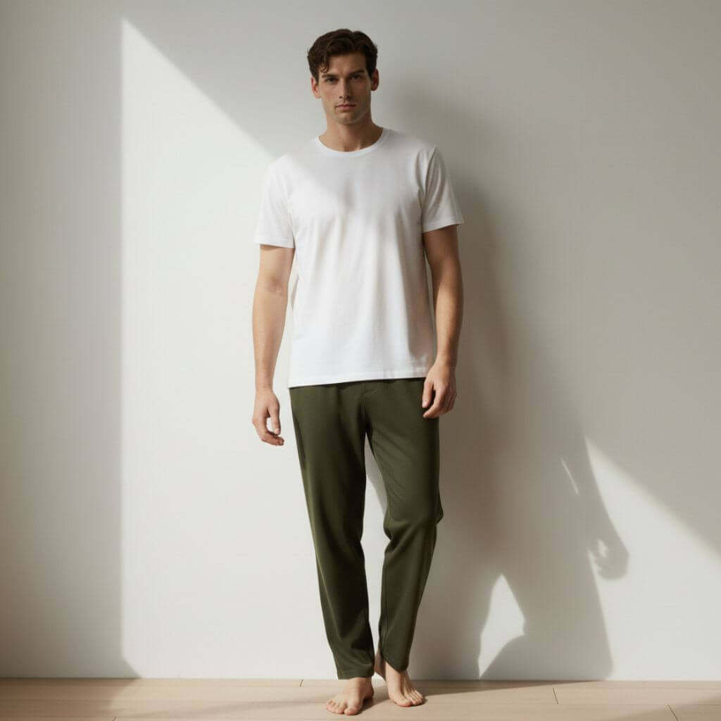 The Premier Olive Men PJ Pant