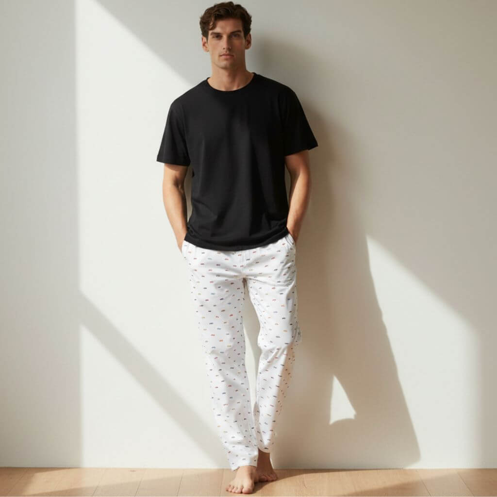 The Car O Car Printed Men PJ Pant