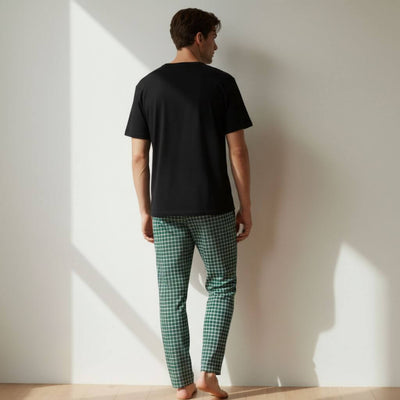 The Graph Check in Green Men PJ Pant