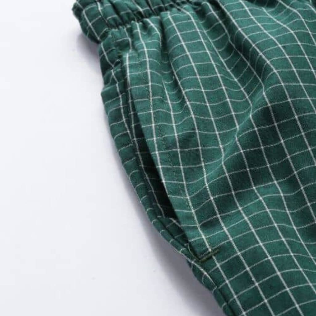 The Graph Check in Green Men PJ Pant