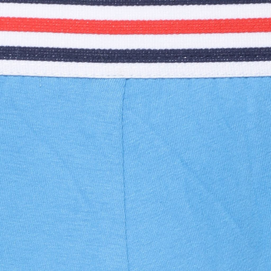 The Lt Blue Elastic American Stripes