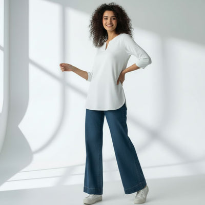 The V-Notch Neck Short Kurta (Pack of 2)