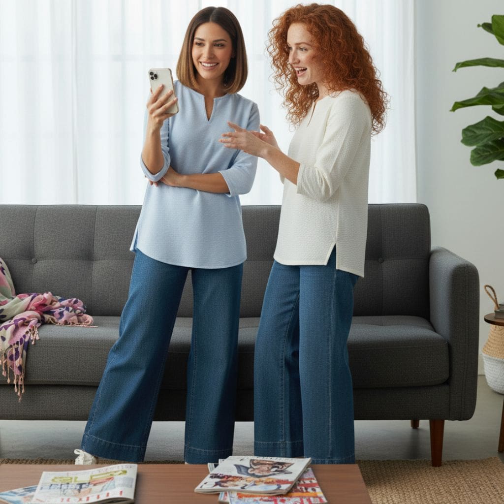 The V-Notch Neck Short Kurta (Pack of 2)