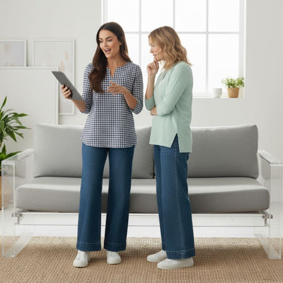 The V-Notch Neck Short Kurta (Pack of 2)