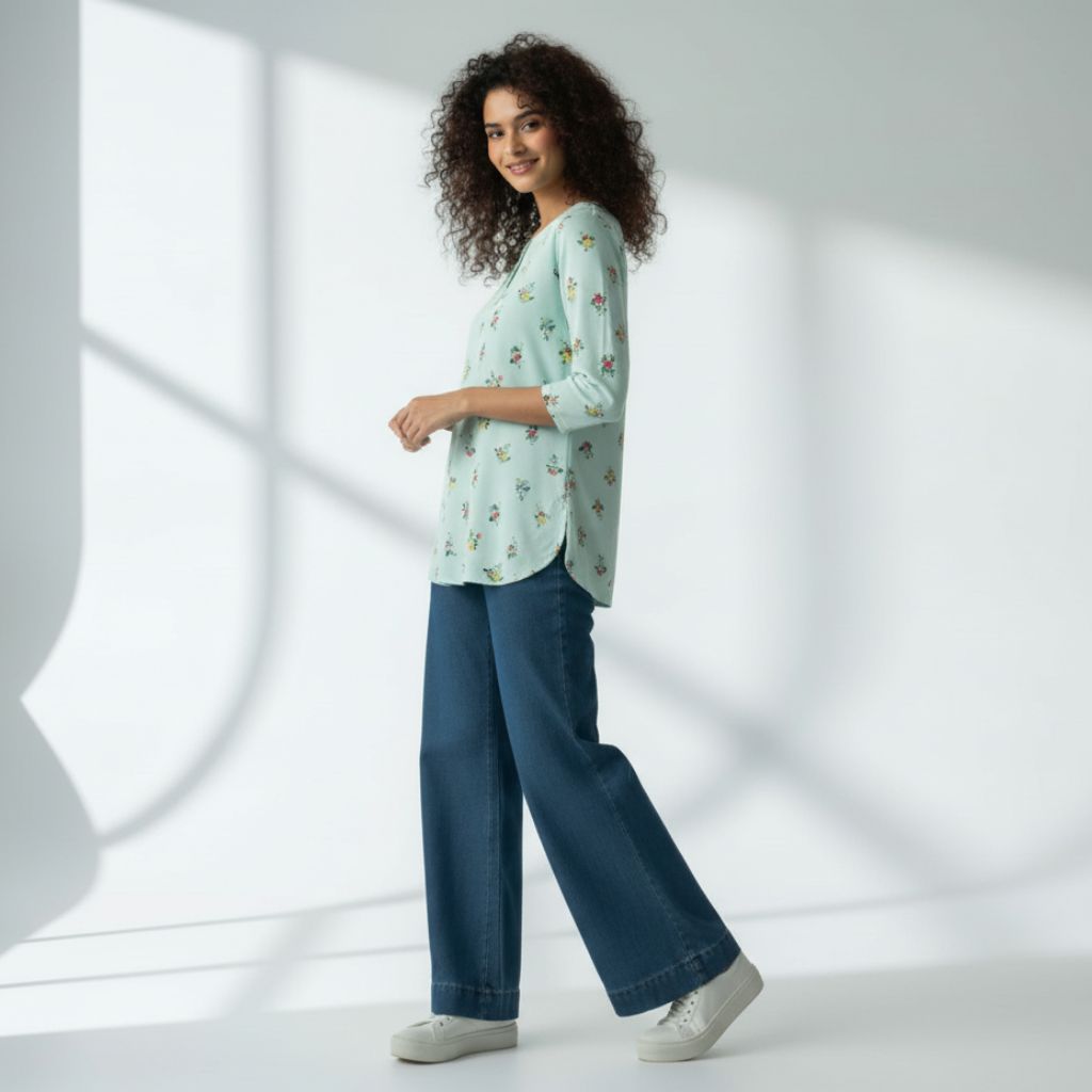 The V-Notch Neck Short Kurta (Pack of 2)