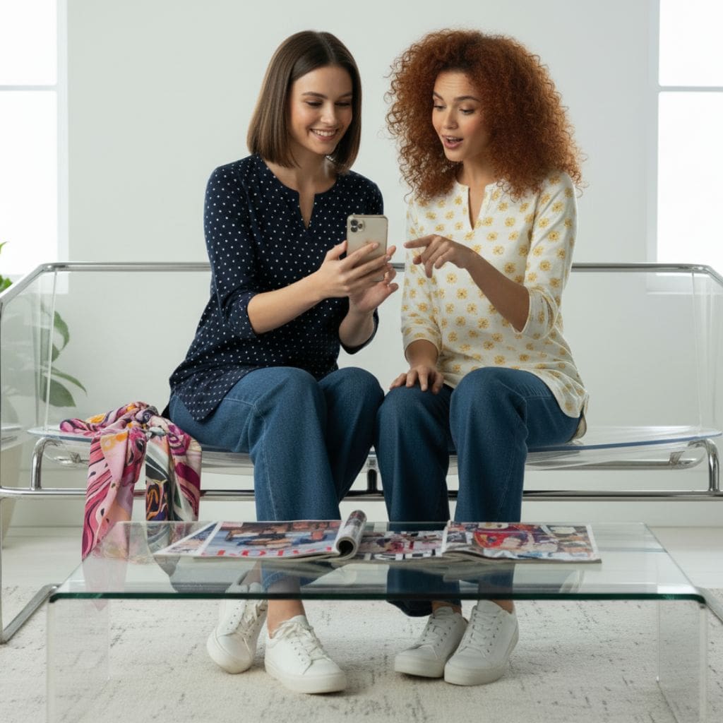 The V-Notch Neck Short Kurta (Pack of 2)