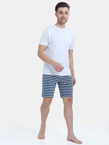 The Oxford Stripes Everywear Shorts