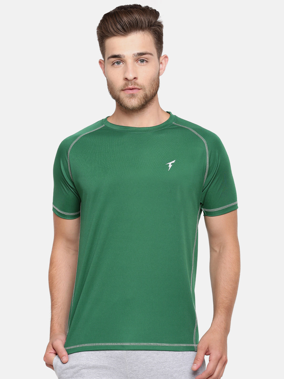 The Raglan Sleeve Athletic Tee - Topaz Green