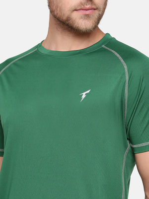 The Raglan Sleeve Athletic Tee - Topaz Green