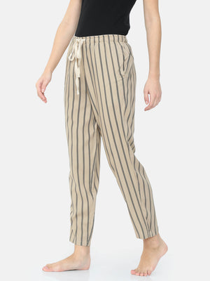 The Creamy Stripes of Life Women PJ Pant