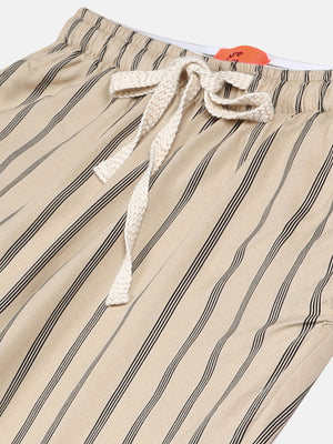 The Creamy Stripes of Life Women PJ Pant