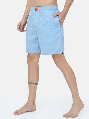 The Light Sky Blue Solid Boxer