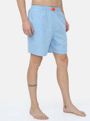 The Light Sky Blue Solid Boxer