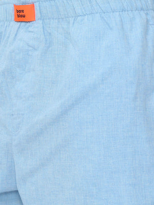 The Light Sky Blue Solid Boxer