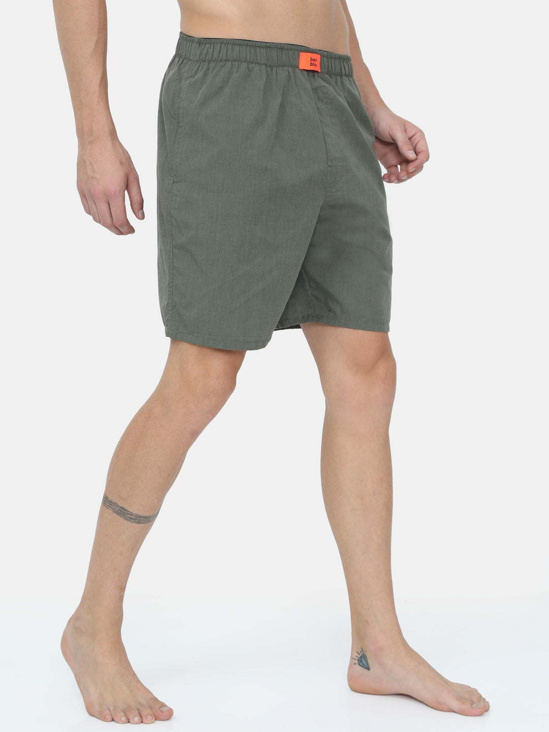 The Olive Green Boxer
