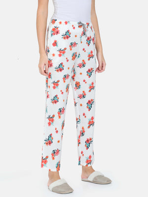 The Blooming Orchid Floral Women PJ Pant