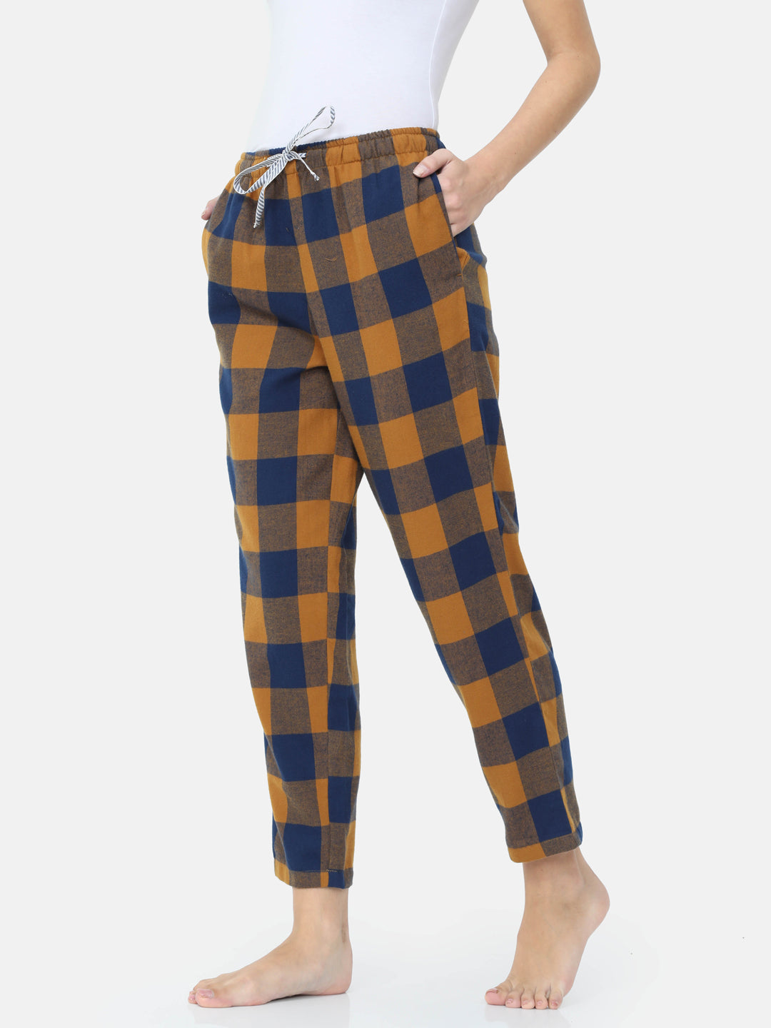 The Windowpane Plaid PJ Pants