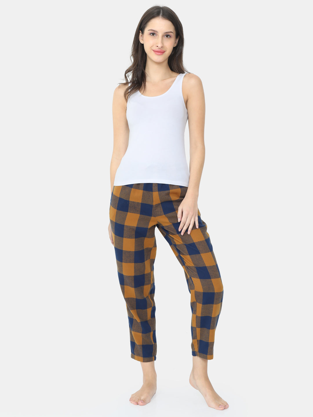 The Windowpane Plaid PJ Pants