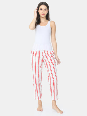 The Crimson on White Women PJ Pant