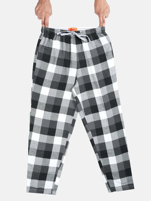 The Black & White Plaid Women PJ Pant