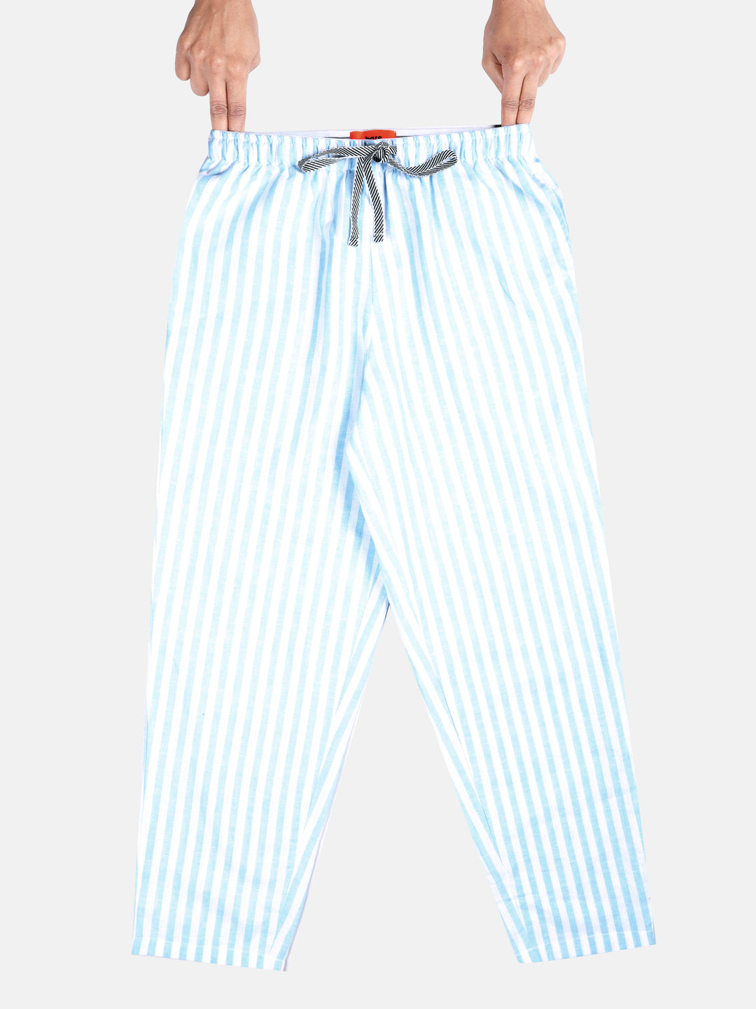 The Blooming Blue Stripes Women PJ Pant