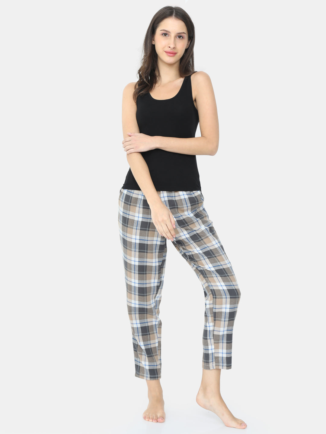 The Nothing But Naps Checkered Women PJ Pants