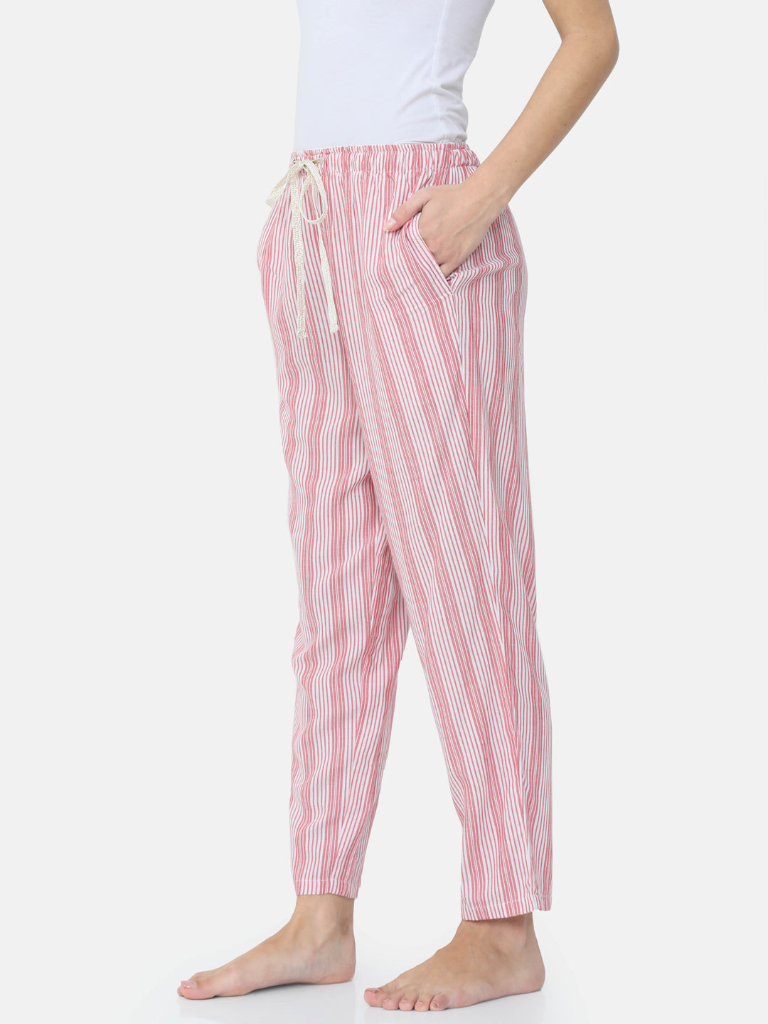 The Flamingo Walk Stripe Women PJ Pant