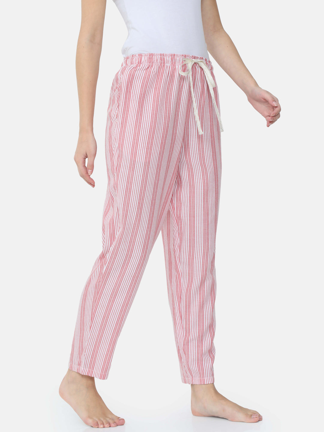 The Flamingo Walk Stripe Women PJ Pant