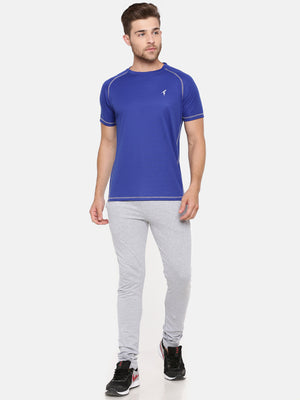 The Raglan Sleeve Athletic Tee - Royal Blue