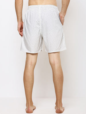 The Fret Block Print Boxer