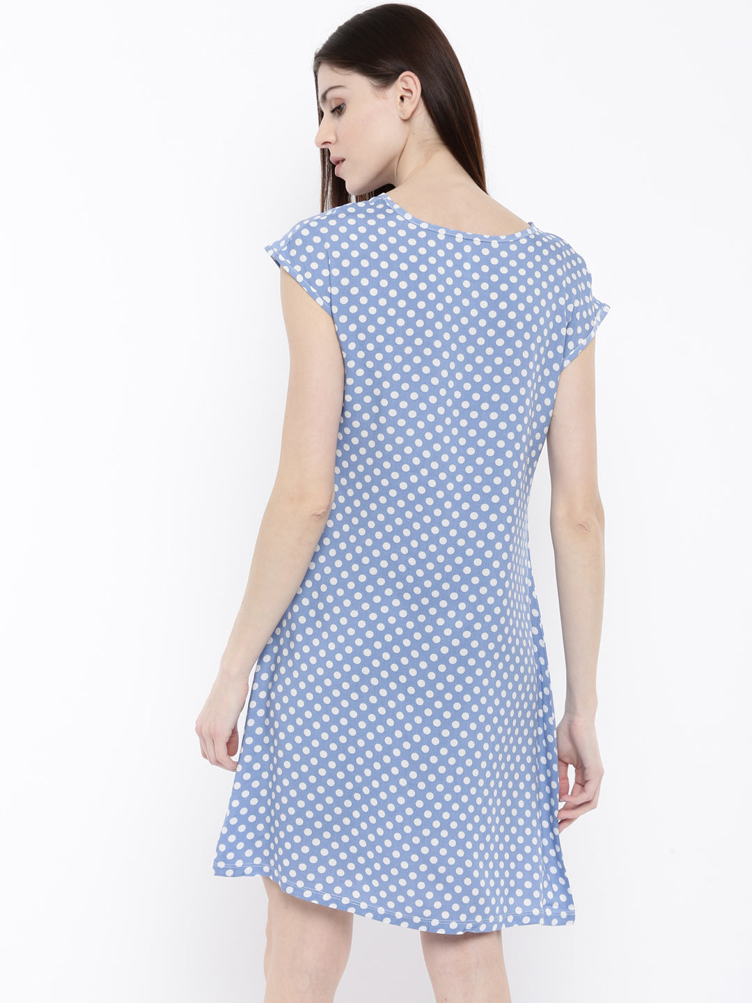 The Blue Printed WFH Sheath Dress