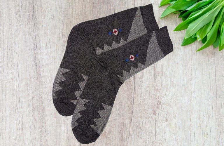 Dress Calf Socks - Grey